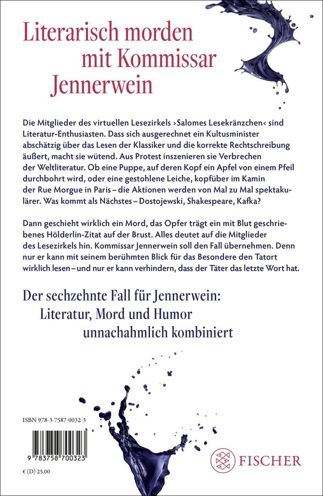 Weitere Ansicht: Kommissar Jennerwein und der tintendunkle Verdacht | Jörg Maurer