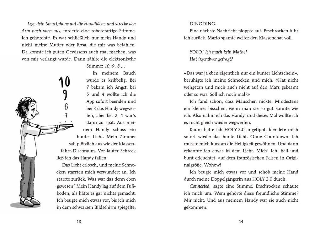 Weitere Ansicht: Holly und das Hollygramm | Ariane Grundies
