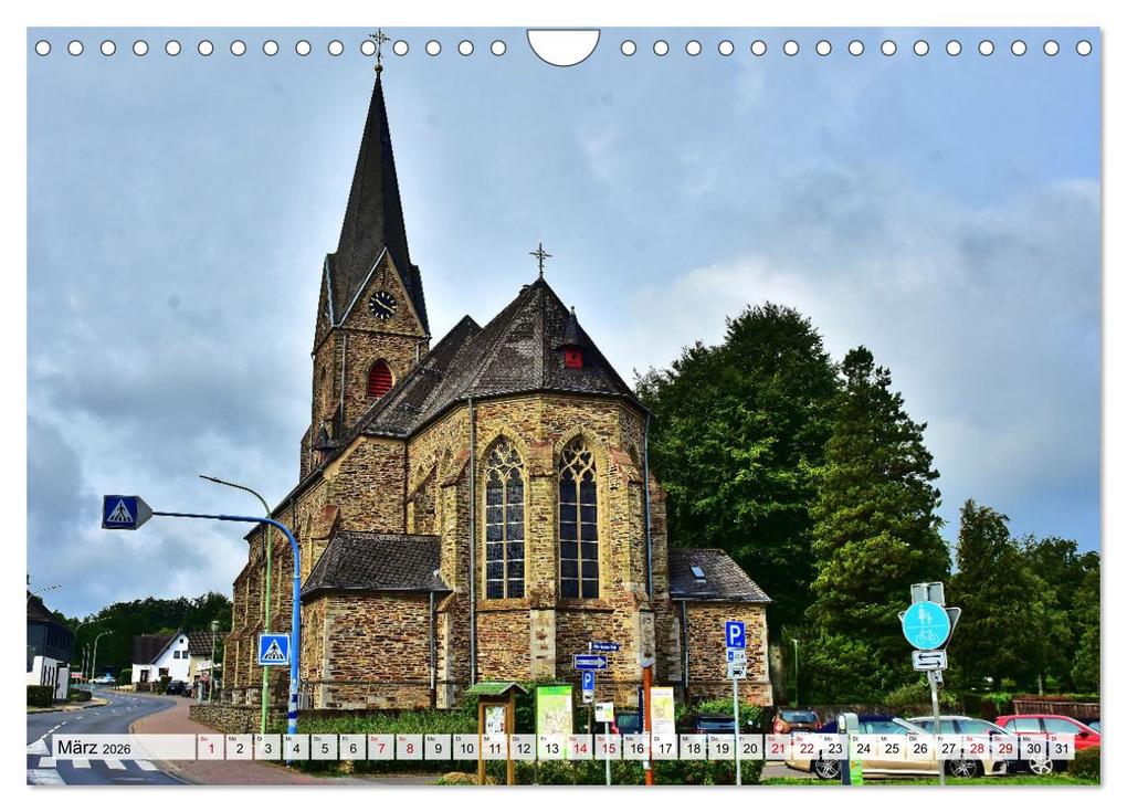 Weitere Ansicht: Kirchen und Kapellen rund um Simmerath (Wandkalender 2026 DIN A4 quer), CALVENDO Monatskalender | Jean-Louis Glineur, Calvendo