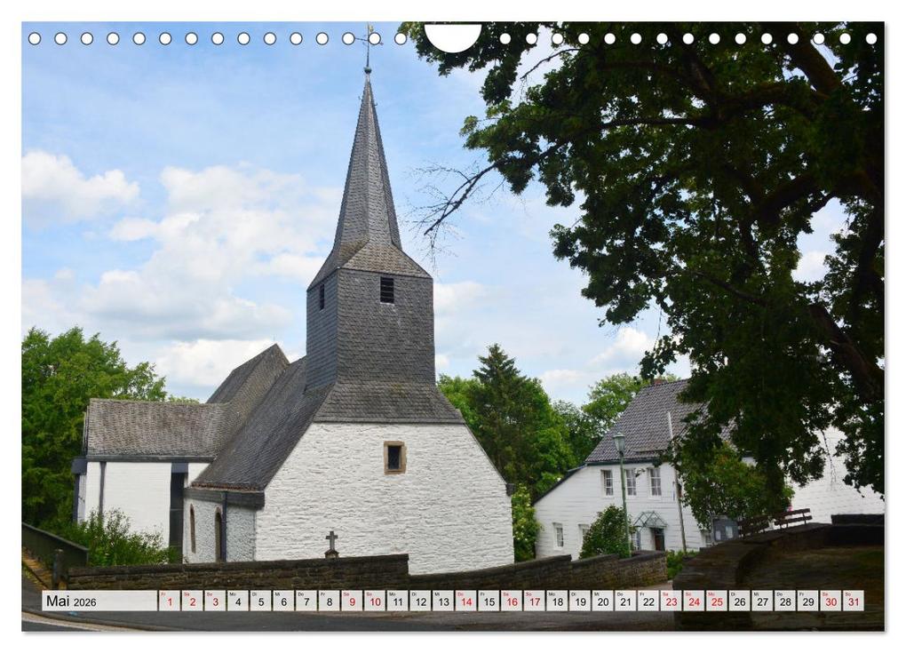 Weitere Ansicht: Kirchen und Kapellen rund um Simmerath (Wandkalender 2026 DIN A4 quer), CALVENDO Monatskalender | Jean-Louis Glineur, Calvendo