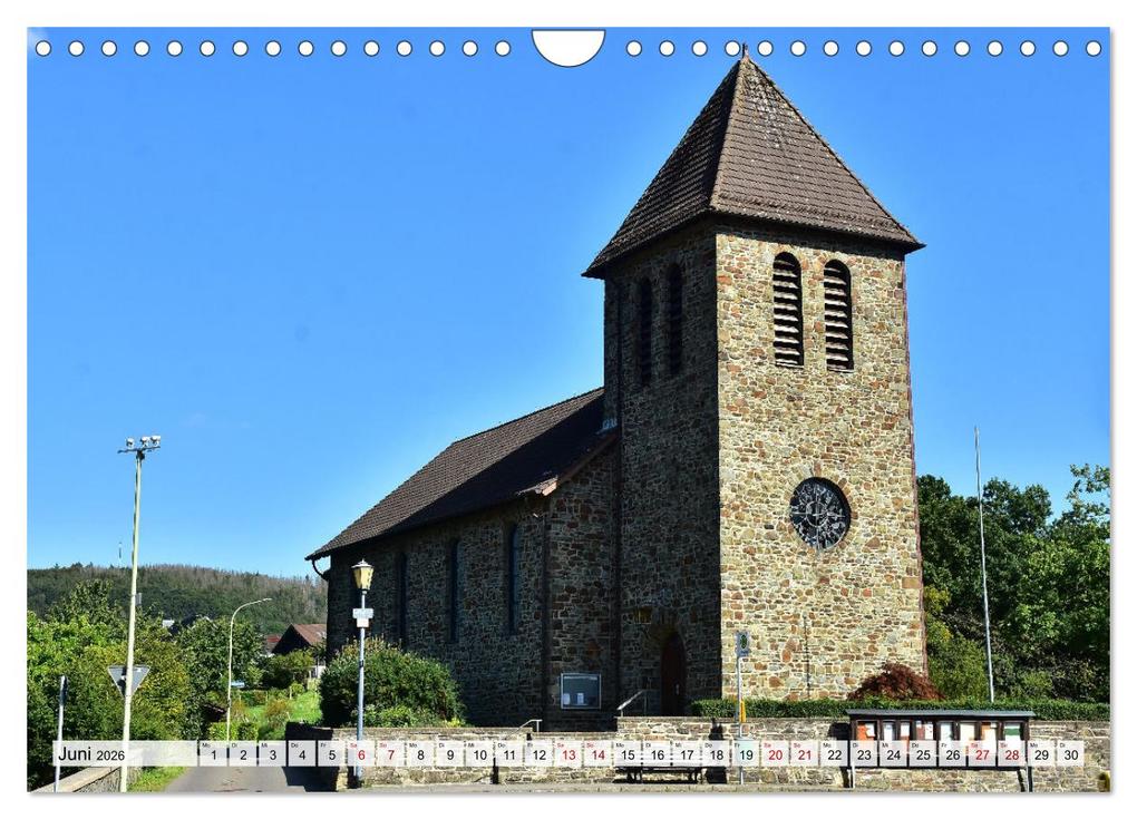 Weitere Ansicht: Kirchen und Kapellen rund um Simmerath (Wandkalender 2026 DIN A4 quer), CALVENDO Monatskalender | Jean-Louis Glineur, Calvendo