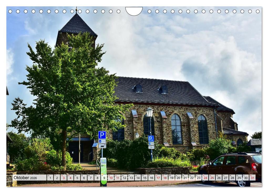 Weitere Ansicht: Kirchen und Kapellen rund um Simmerath (Wandkalender 2026 DIN A4 quer), CALVENDO Monatskalender | Jean-Louis Glineur, Calvendo