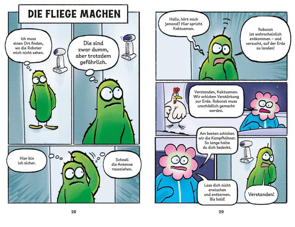 Weitere Ansicht: Fluffy und Robocat | Markus Grolik