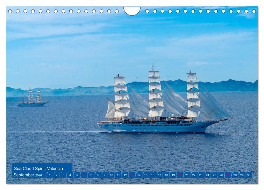 Weitere Ansicht: Kreuzfahrtschiffe unterwegs (Wandkalender 2026 DIN A4 quer), CALVENDO Monatskalender | Bruno Pohl, Calvendo
