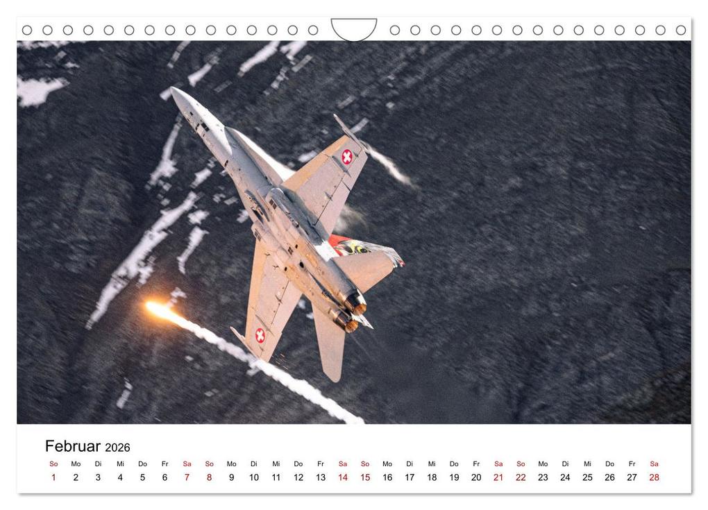 Weitere Ansicht: Fliegerträume: 12 Monate, 12 Flugzeuge (Wandkalender 2026 DIN A4 quer), CALVENDO Monatskalender | Jan Schönwälder, Calvendo