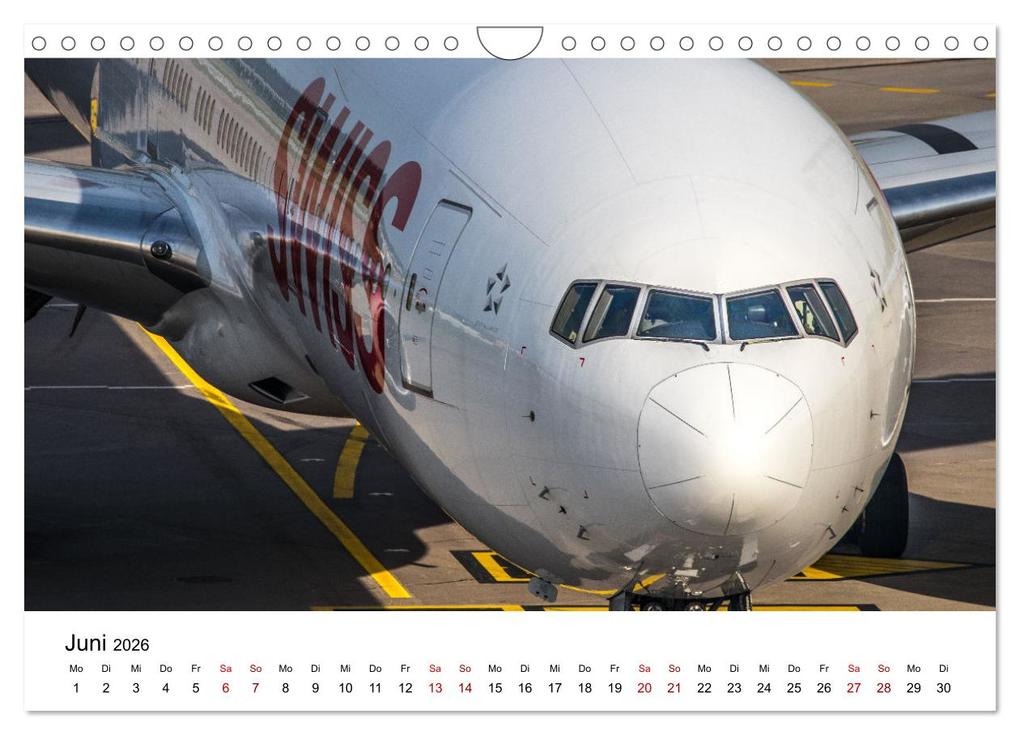 Weitere Ansicht: Fliegerträume: 12 Monate, 12 Flugzeuge (Wandkalender 2026 DIN A4 quer), CALVENDO Monatskalender | Jan Schönwälder, Calvendo