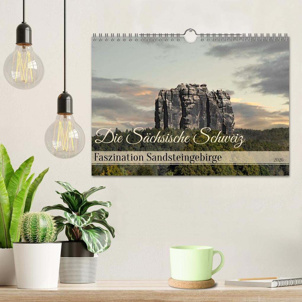 Weitere Ansicht: Die Sächsische Schweiz / Faszination Sandsteingebirge (Wandkalender 2026 DIN A4 quer), CALVENDO Monatskalender | Mario Koch Fotografie, Calvendo