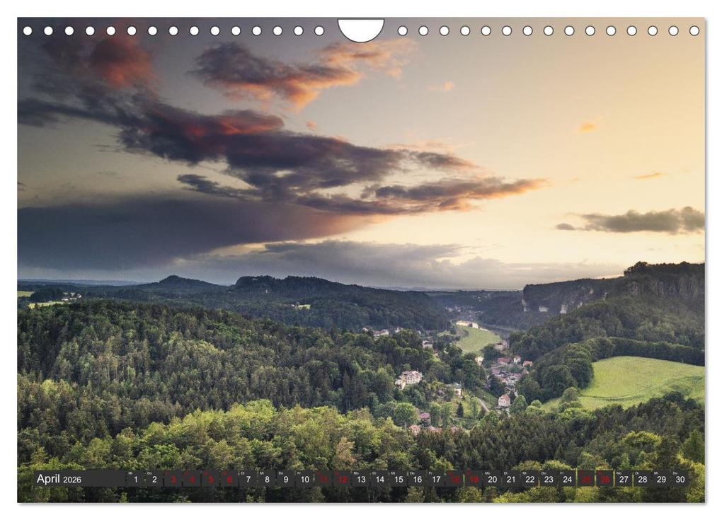 Weitere Ansicht: Die Sächsische Schweiz / Faszination Sandsteingebirge (Wandkalender 2026 DIN A4 quer), CALVENDO Monatskalender | Mario Koch Fotografie, Calvendo
