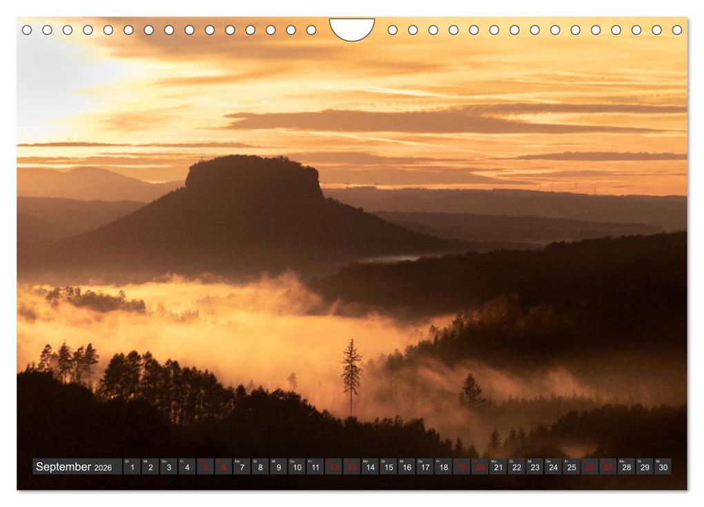 Weitere Ansicht: Die Sächsische Schweiz / Faszination Sandsteingebirge (Wandkalender 2026 DIN A4 quer), CALVENDO Monatskalender | Mario Koch Fotografie, Calvendo