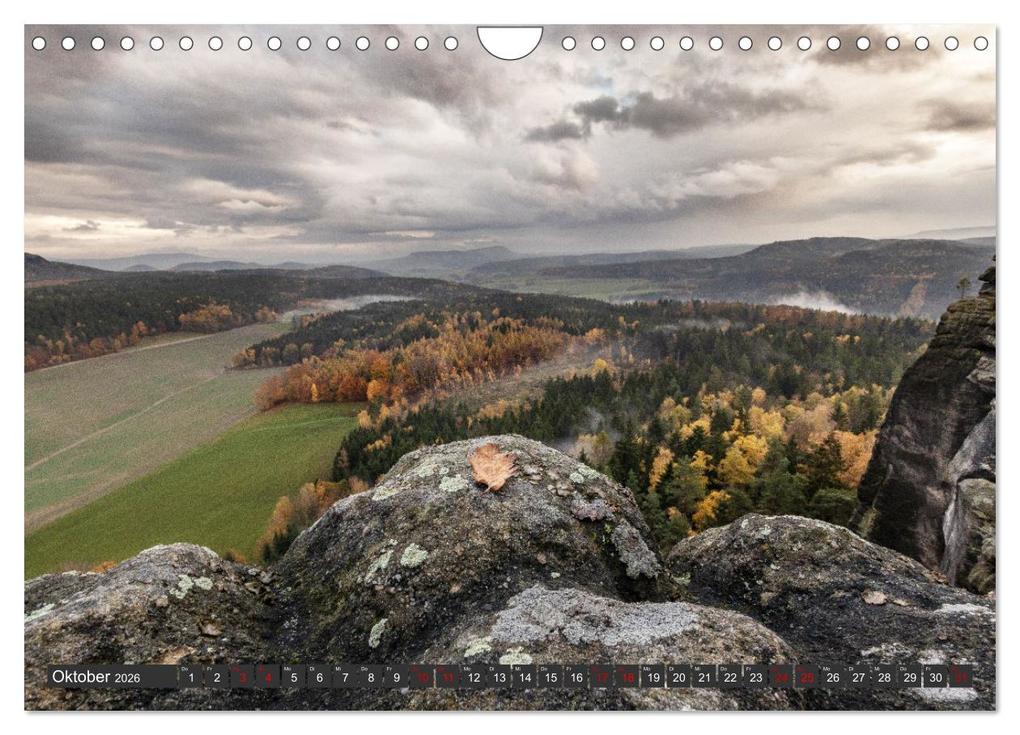 Weitere Ansicht: Die Sächsische Schweiz / Faszination Sandsteingebirge (Wandkalender 2026 DIN A4 quer), CALVENDO Monatskalender | Mario Koch Fotografie, Calvendo