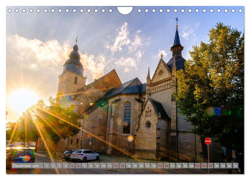 Weitere Ansicht: Ein Blick auf Sondershausen (Wandkalender 2026 DIN A4 quer), CALVENDO Monatskalender | Markus W. Lambrecht, Calvendo