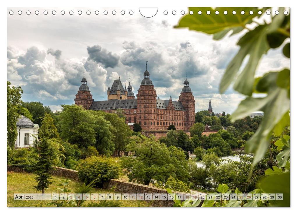 Weitere Ansicht: Aschaffenburg - Ein Streifzug durch die liebenswerte Stadt am Main (Wandkalender 2026 DIN A4 quer), CALVENDO Monatskalender | Nicole Gießmann-Keller, Calvendo