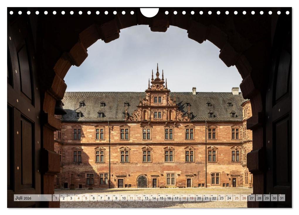 Weitere Ansicht: Aschaffenburg - Ein Streifzug durch die liebenswerte Stadt am Main (Wandkalender 2026 DIN A4 quer), CALVENDO Monatskalender | Nicole Gießmann-Keller, Calvendo
