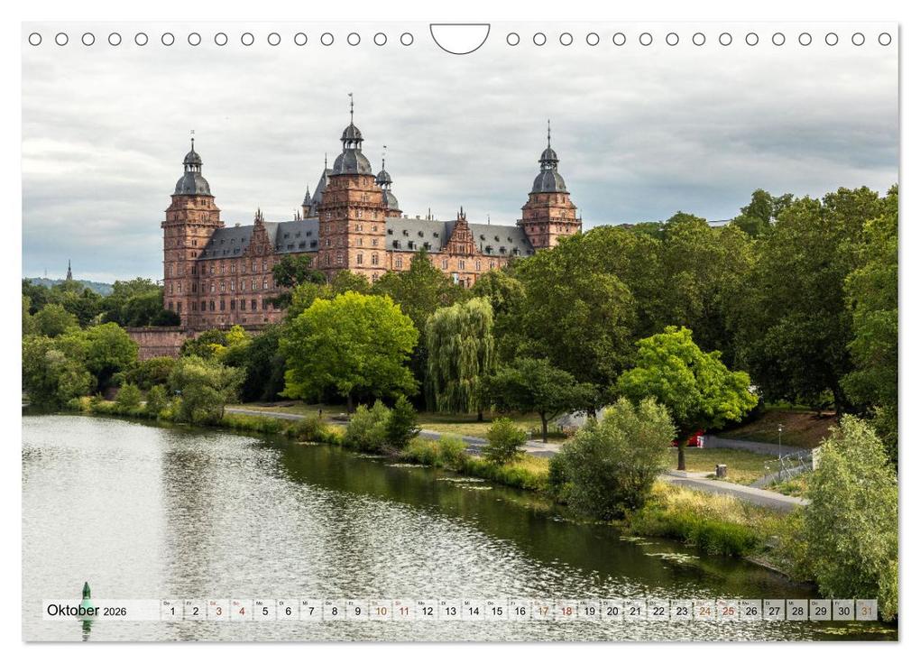 Weitere Ansicht: Aschaffenburg - Ein Streifzug durch die liebenswerte Stadt am Main (Wandkalender 2026 DIN A4 quer), CALVENDO Monatskalender | Nicole Gießmann-Keller, Calvendo