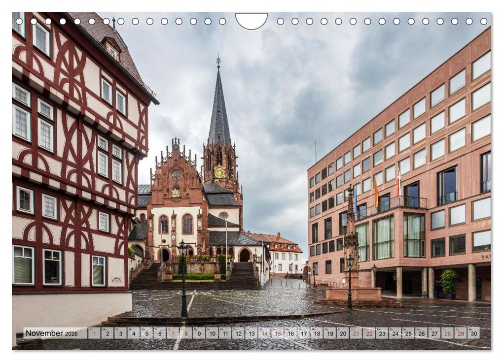Weitere Ansicht: Aschaffenburg - Ein Streifzug durch die liebenswerte Stadt am Main (Wandkalender 2026 DIN A4 quer), CALVENDO Monatskalender | Nicole Gießmann-Keller, Calvendo
