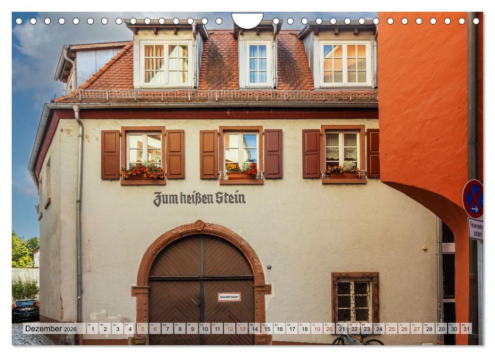 Weitere Ansicht: Aschaffenburg - Ein Streifzug durch die liebenswerte Stadt am Main (Wandkalender 2026 DIN A4 quer), CALVENDO Monatskalender | Nicole Gießmann-Keller, Calvendo