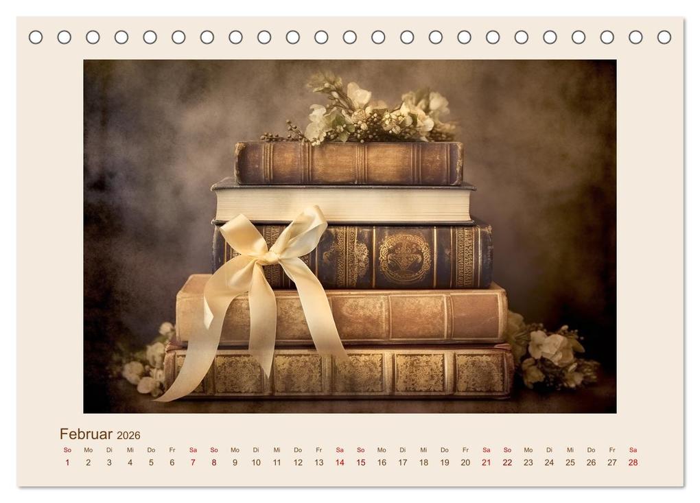 Weitere Ansicht: Bücherzauber (Tischkalender 2026 DIN A5 quer), CALVENDO Monatskalender | Cathrin Illgen, Calvendo