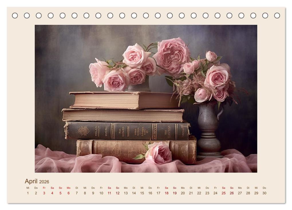 Weitere Ansicht: Bücherzauber (Tischkalender 2026 DIN A5 quer), CALVENDO Monatskalender | Cathrin Illgen, Calvendo