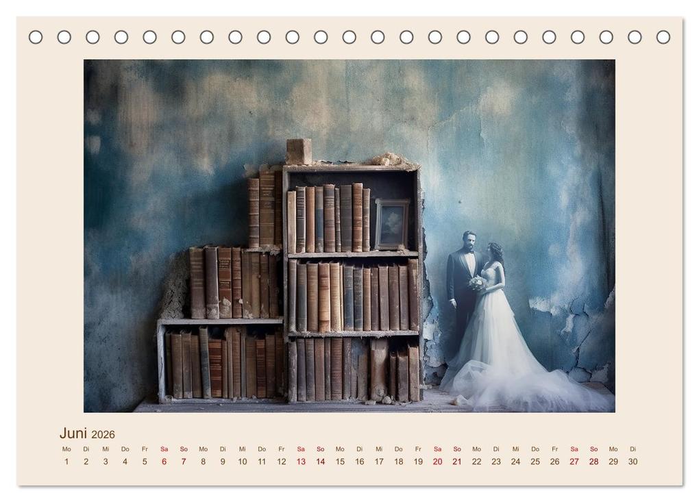 Weitere Ansicht: Bücherzauber (Tischkalender 2026 DIN A5 quer), CALVENDO Monatskalender | Cathrin Illgen, Calvendo