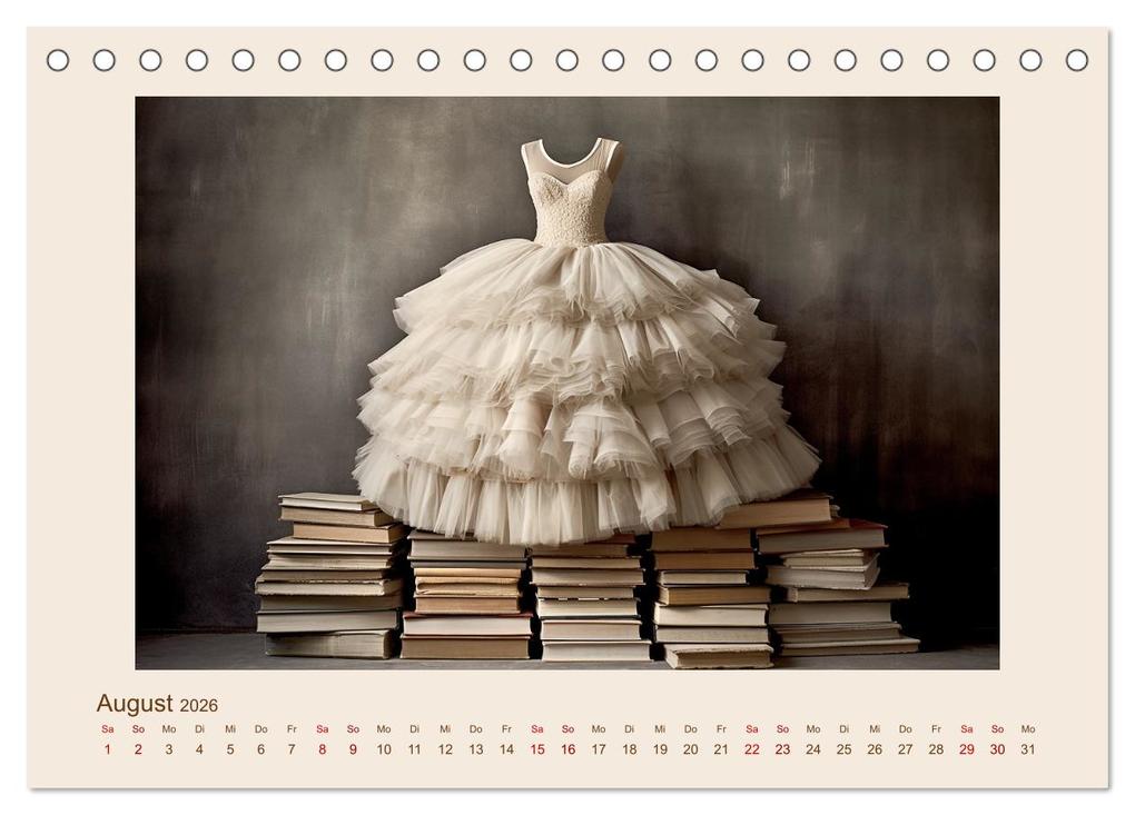 Weitere Ansicht: Bücherzauber (Tischkalender 2026 DIN A5 quer), CALVENDO Monatskalender | Cathrin Illgen, Calvendo