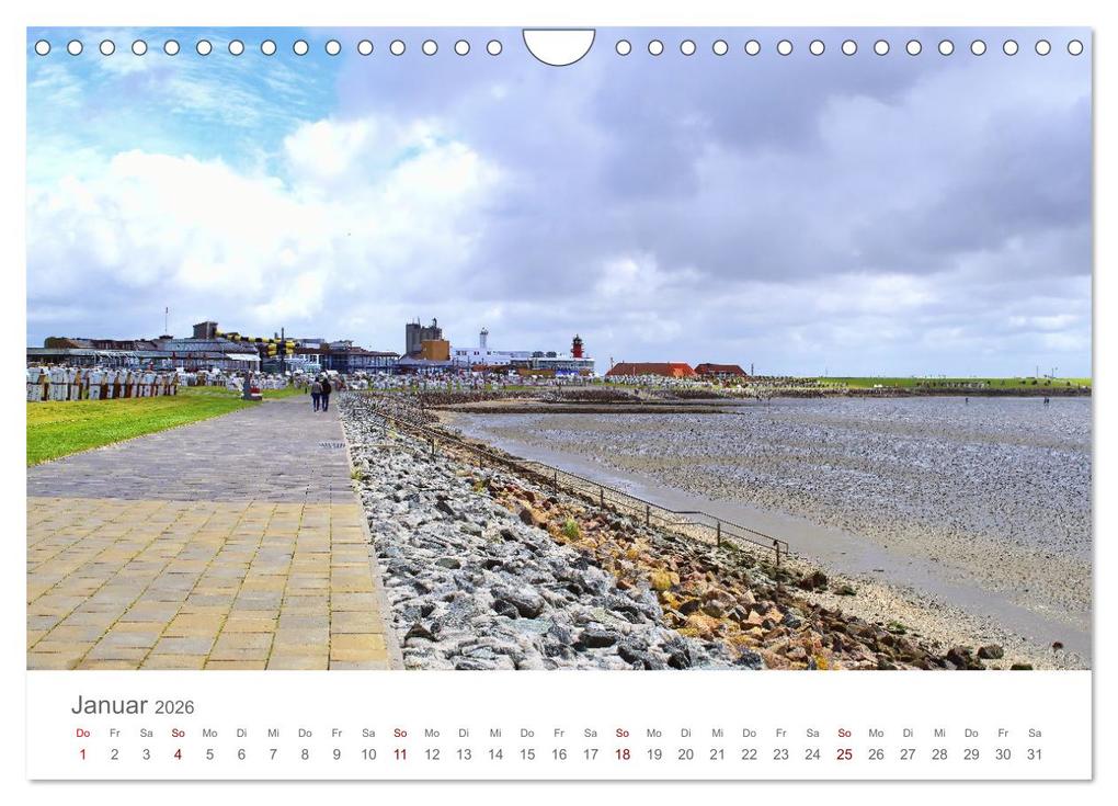 Weitere Ansicht: Mein Büsum - Das wunderschöne Nordseeheilbad in Schleswig-Holstein (Wandkalender 2026 DIN A4 quer), CALVENDO Monatskalender | Michaela Schimmack, Calvendo