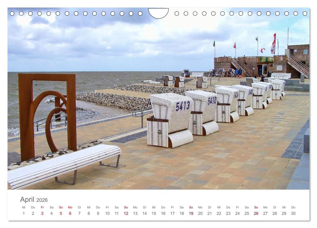 Weitere Ansicht: Mein Büsum - Das wunderschöne Nordseeheilbad in Schleswig-Holstein (Wandkalender 2026 DIN A4 quer), CALVENDO Monatskalender | Michaela Schimmack, Calvendo