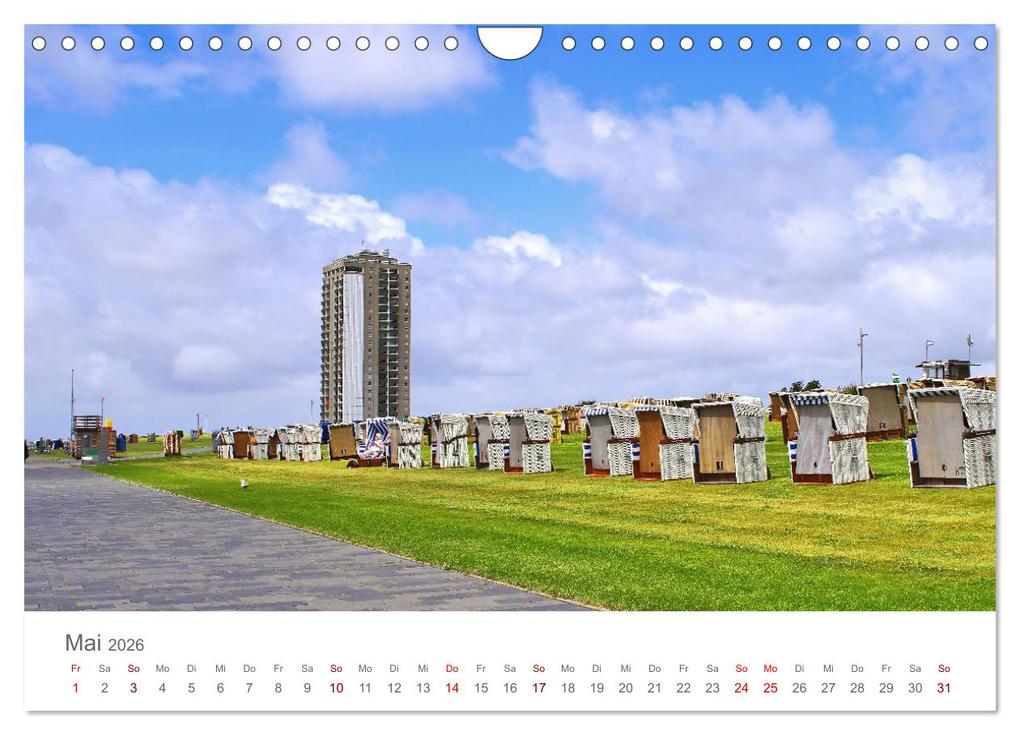 Weitere Ansicht: Mein Büsum - Das wunderschöne Nordseeheilbad in Schleswig-Holstein (Wandkalender 2026 DIN A4 quer), CALVENDO Monatskalender | Michaela Schimmack, Calvendo