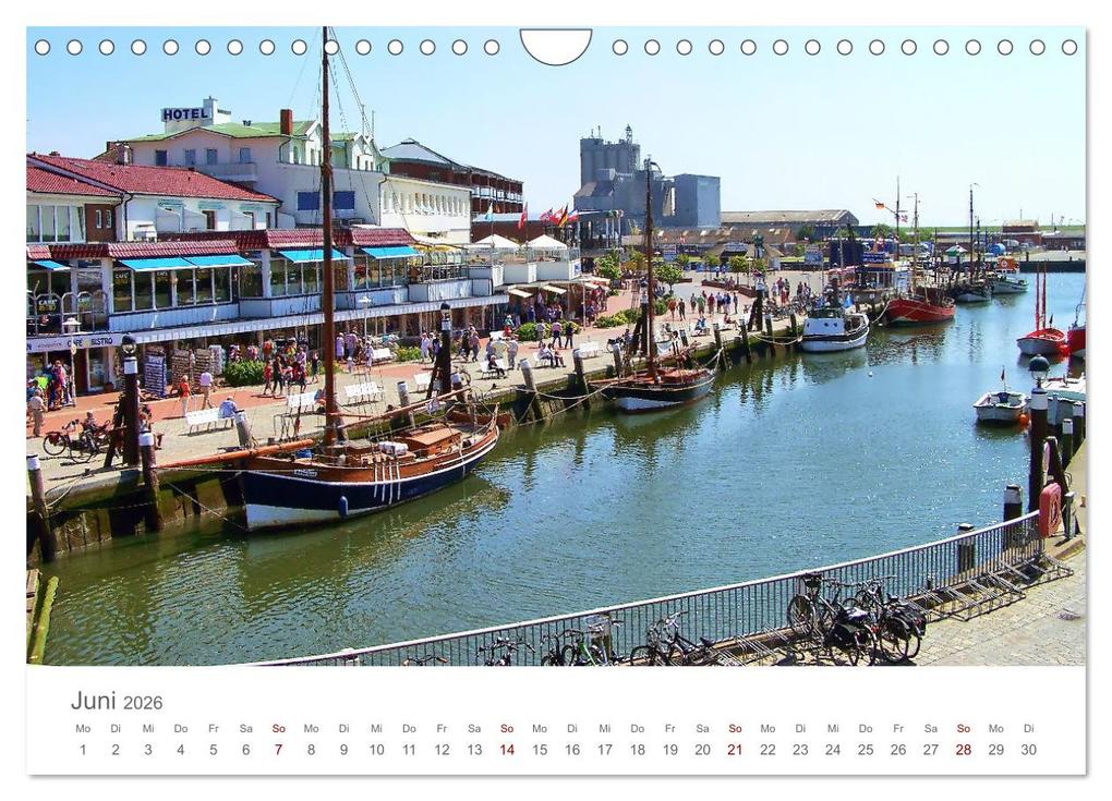 Weitere Ansicht: Mein Büsum - Das wunderschöne Nordseeheilbad in Schleswig-Holstein (Wandkalender 2026 DIN A4 quer), CALVENDO Monatskalender | Michaela Schimmack, Calvendo