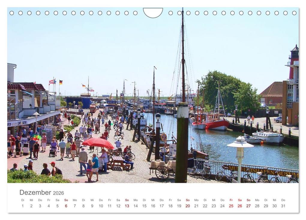 Weitere Ansicht: Mein Büsum - Das wunderschöne Nordseeheilbad in Schleswig-Holstein (Wandkalender 2026 DIN A4 quer), CALVENDO Monatskalender | Michaela Schimmack, Calvendo