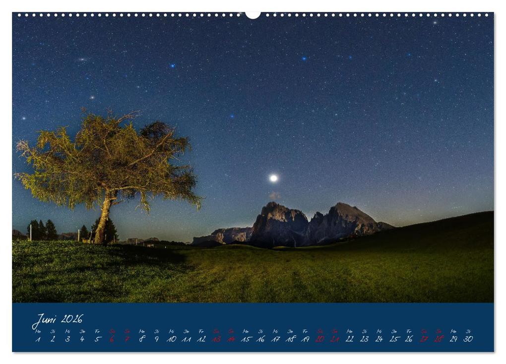 Weitere Ansicht: Welt unter Sternen (Wandkalender 2026 DIN A2 quer), CALVENDO Monatskalender | Markus A. R. Langlotz, Calvendo