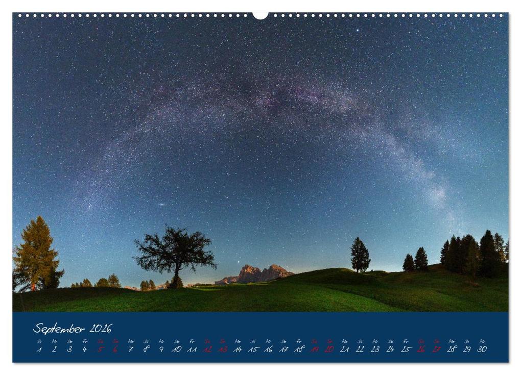 Weitere Ansicht: Welt unter Sternen (Wandkalender 2026 DIN A2 quer), CALVENDO Monatskalender | Markus A. R. Langlotz, Calvendo