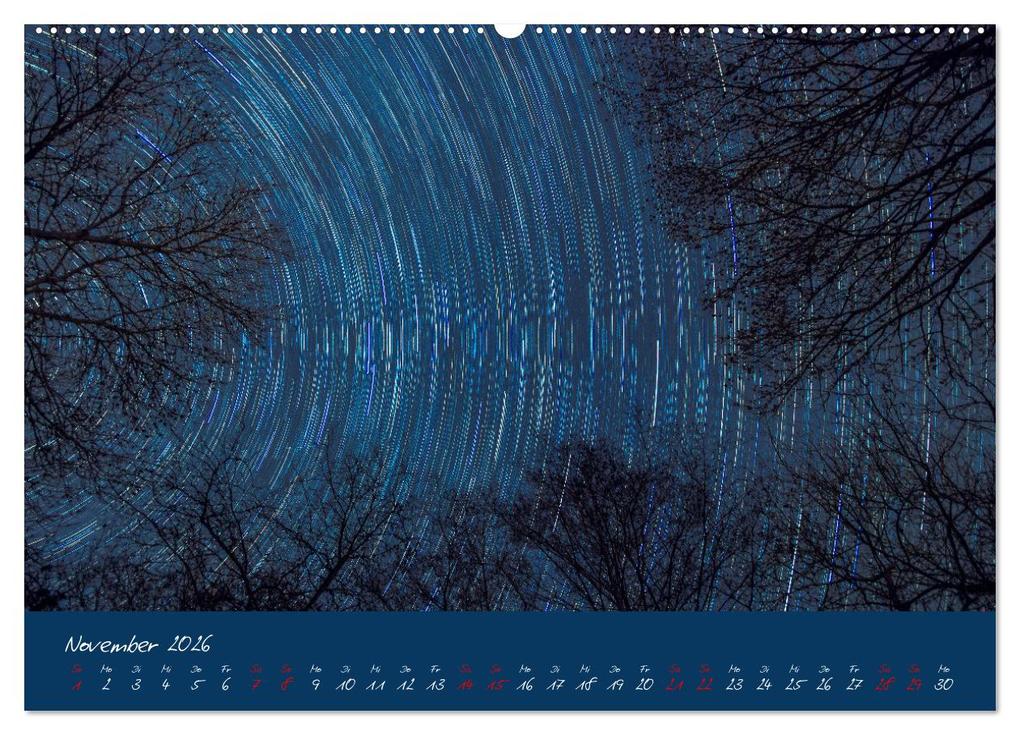 Weitere Ansicht: Welt unter Sternen (Wandkalender 2026 DIN A2 quer), CALVENDO Monatskalender | Markus A. R. Langlotz, Calvendo