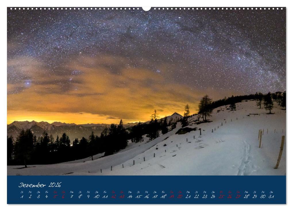 Weitere Ansicht: Welt unter Sternen (Wandkalender 2026 DIN A2 quer), CALVENDO Monatskalender | Markus A. R. Langlotz, Calvendo