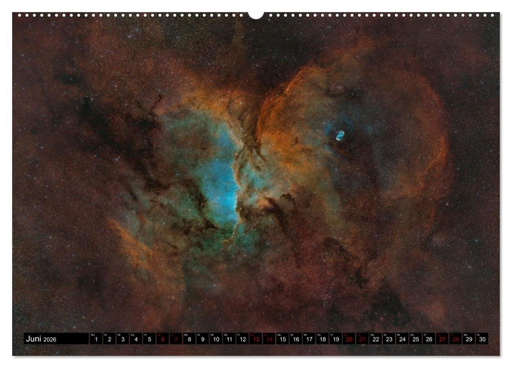 Weitere Ansicht: Deep-Sky Fotografie (Wandkalender 2026 DIN A2 quer), CALVENDO Monatskalender | Stefan Bemmerl, Calvendo
