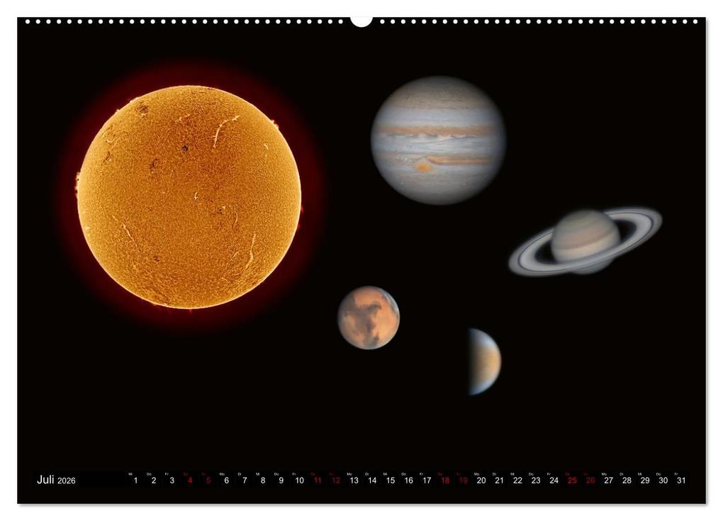 Weitere Ansicht: Deep-Sky Fotografie (Wandkalender 2026 DIN A2 quer), CALVENDO Monatskalender | Stefan Bemmerl, Calvendo