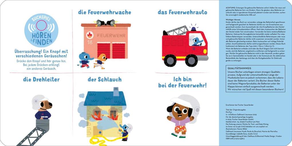 Weitere Ansicht: Hörst du die Feuerwehr?