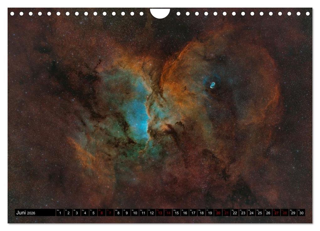 Weitere Ansicht: Deep-Sky Fotografie (Wandkalender 2026 DIN A4 quer), CALVENDO Monatskalender | Stefan Bemmerl, Calvendo