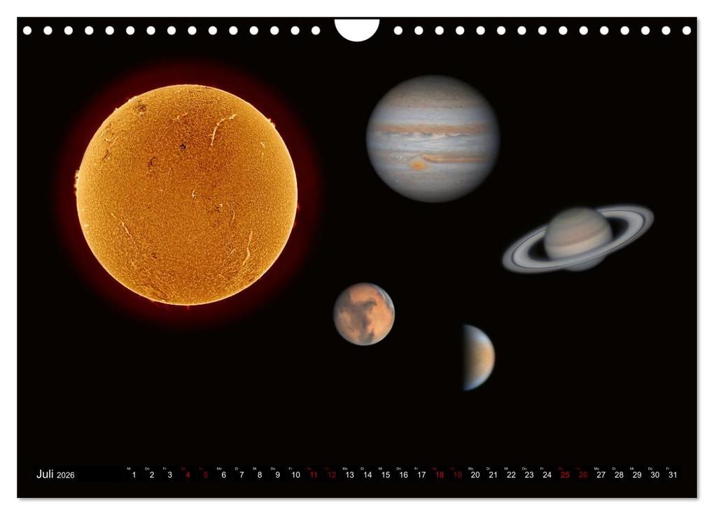 Weitere Ansicht: Deep-Sky Fotografie (Wandkalender 2026 DIN A4 quer), CALVENDO Monatskalender | Stefan Bemmerl, Calvendo
