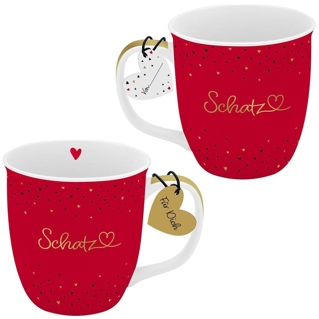 Weitere Ansicht: Tasse klein mit Motiv "Schatz"