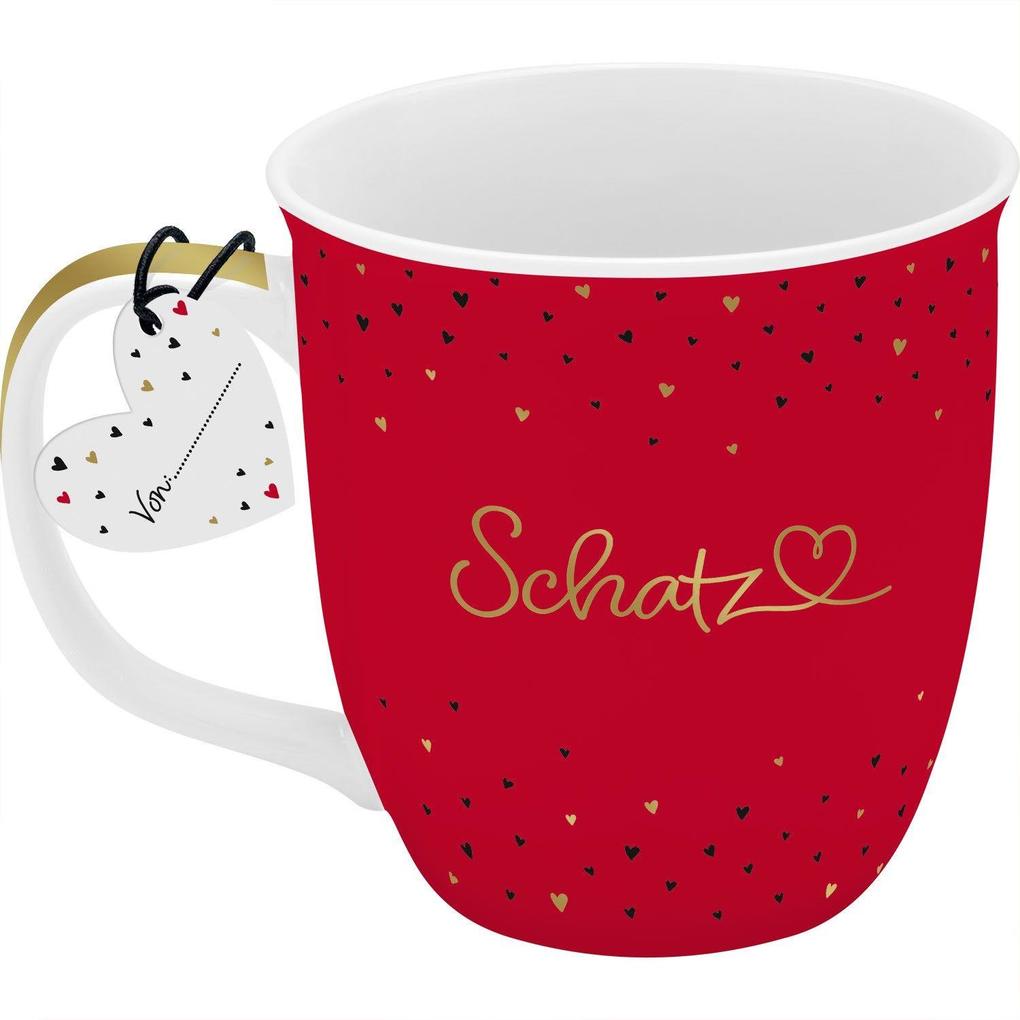 Weitere Ansicht: Tasse klein mit Motiv "Schatz"