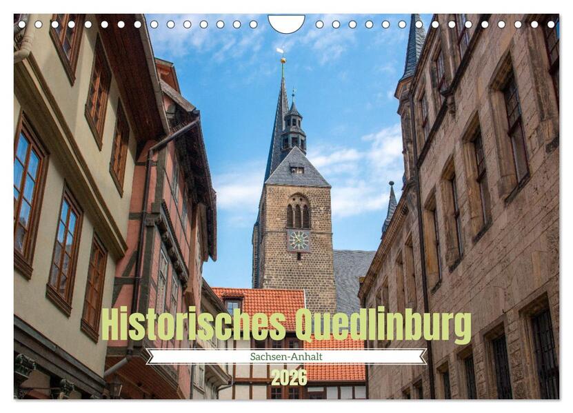 Produktbild: Historisches Quedlinburg - Sachsen-Anhalt (Wandkalender 2026 DIN A4 quer), CALVENDO Monatskalender | pixs:sell pixs:sell, Calvendo, pixs:sell, Sell Pixs:Sell