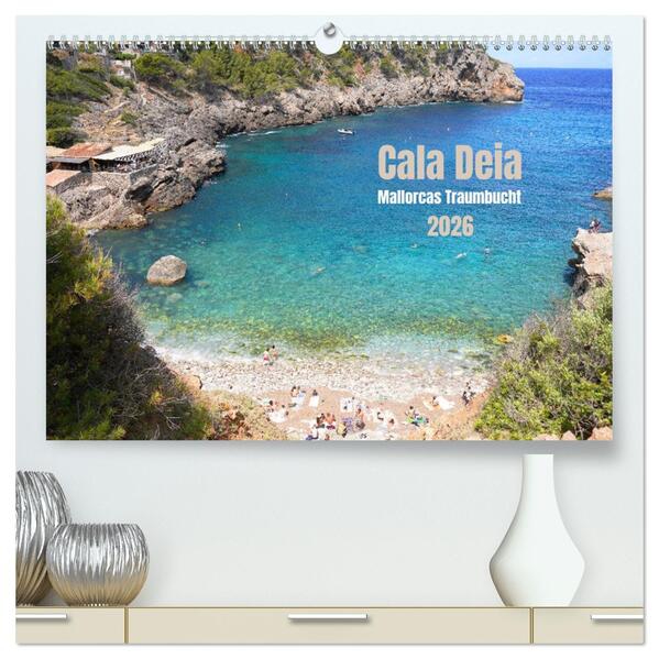Produktbild: Cala Deia - Mallorcas Traumbucht (hochwertiger Premium Wandkalender 2026 DIN A2 quer), Kunstdruck in Hochglanz | Markus Behner, Calvendo