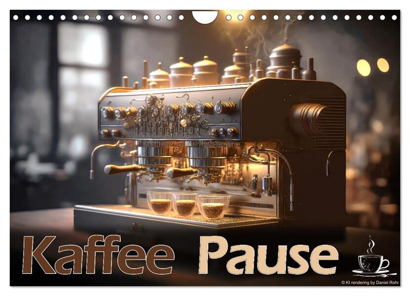 Produktbild: Kaffee Pause (Wandkalender 2026 DIN A4 quer), CALVENDO Monatskalender | Daniel Rohr, Calvendo