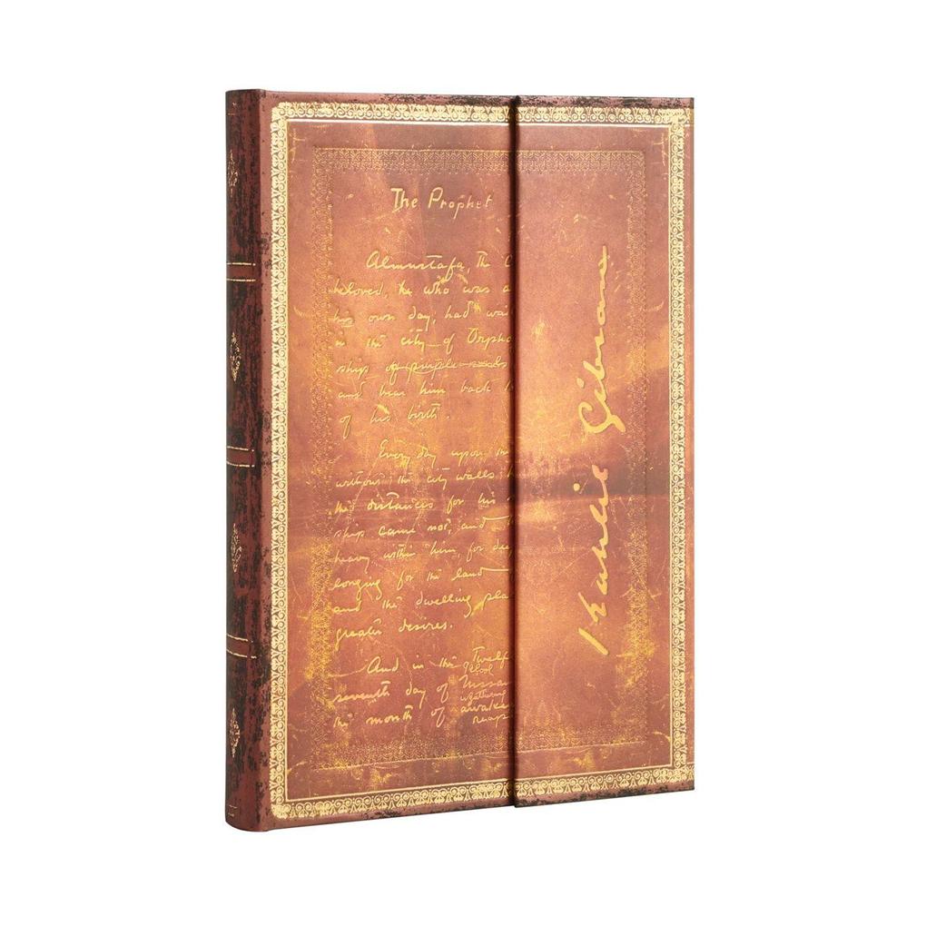 Produktbild: Hardcover Notizbuch Kahlil Gibran, Der Prophet Midi Liniert