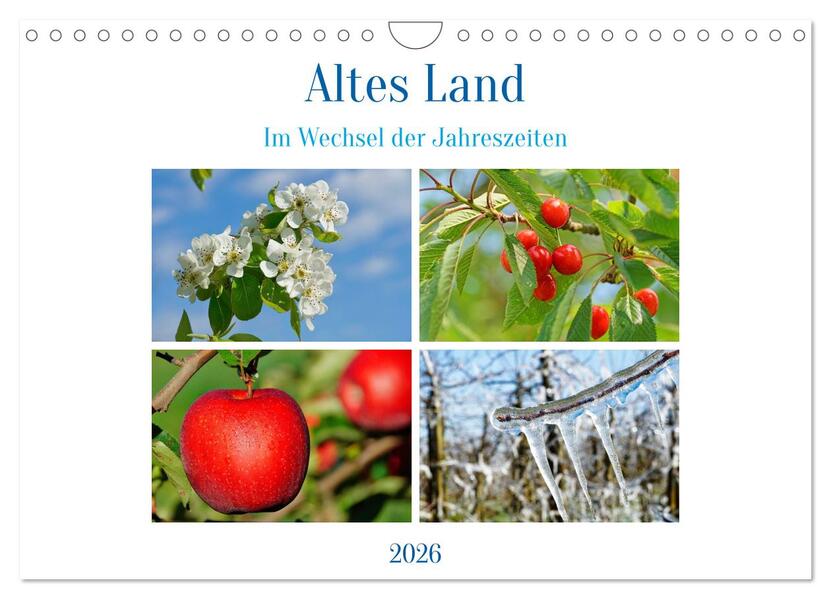 Produktbild: Altes Land im Wechsel der Jahreszeiten (Wandkalender 2026 DIN A4 quer), CALVENDO Monatskalender | Calvendo, Martina Fornal