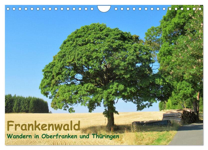 Produktbild: Frankenwald - Wandern in Oberfranken und Thüringen (Wandkalender 2026 DIN A4 quer), CALVENDO Monatskalender | Martin Gillner, Calvendo