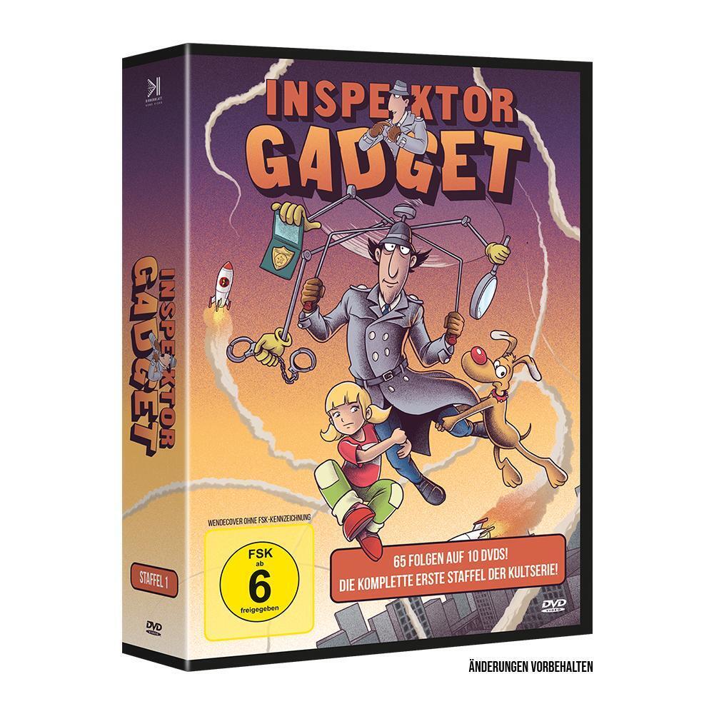 Produktbild: Inspektor Gadget. Staffel.1, 10 DVD | Bruno Bianchi, Jean Chalopin, Andy Heyward, Peter Sauder, Eleanor Burian-Mohr