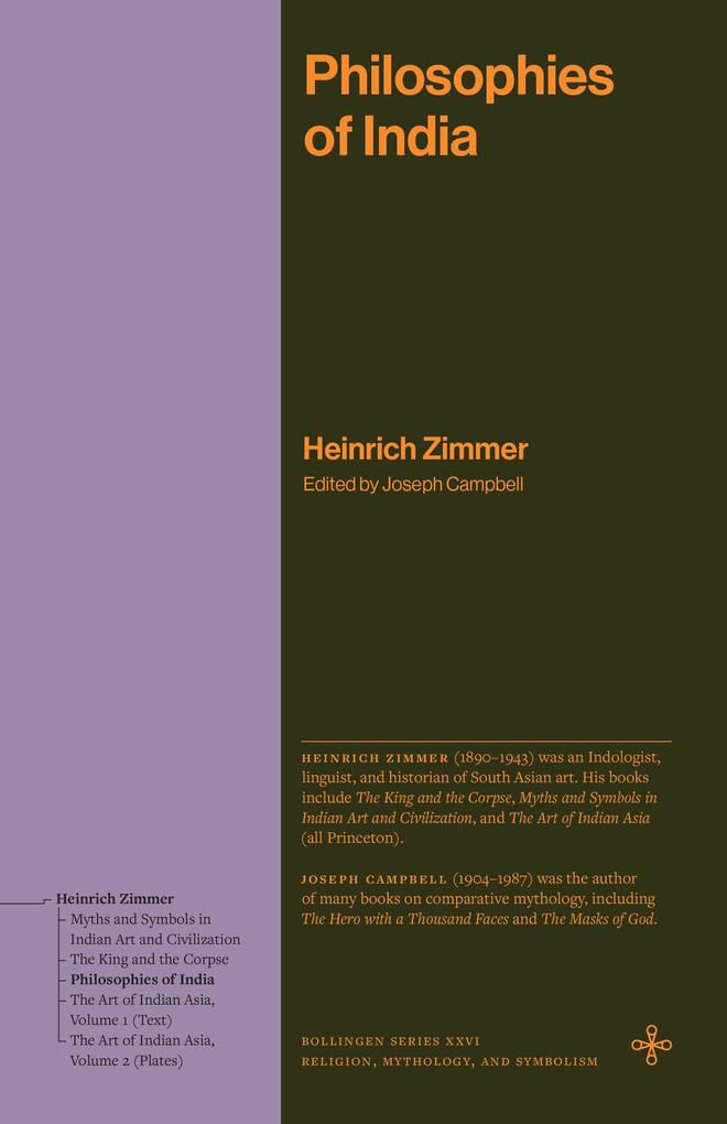 Produktbild: Philosophies of India | Heinrich Zimmer