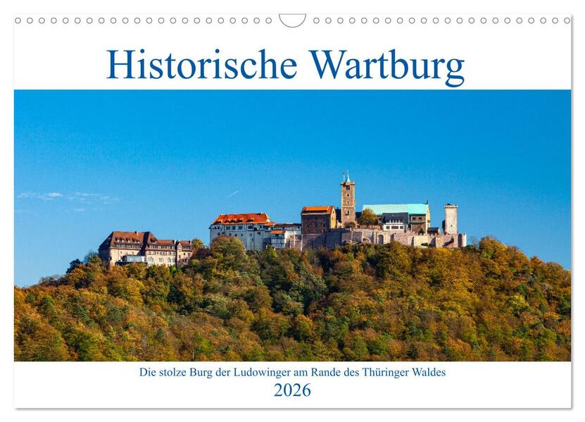 Produktbild: Historische Wartburg (Wandkalender 2026 DIN A3 quer), CALVENDO Monatskalender | Calvendo, Roland Brack