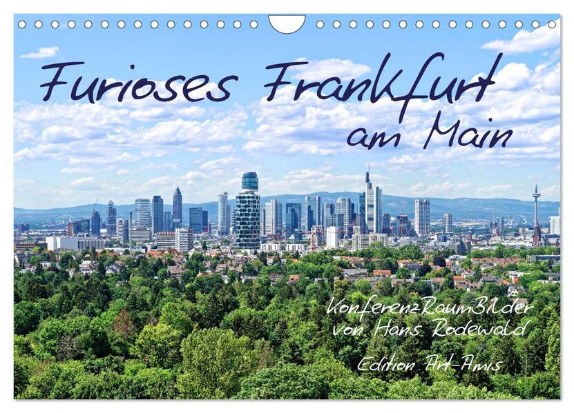 Produktbild: Furioses Frankfurt am Main (Wandkalender 2026 DIN A4 quer), CALVENDO Monatskalender | Hans Rodewald CreativK Deutschland, Calvendo